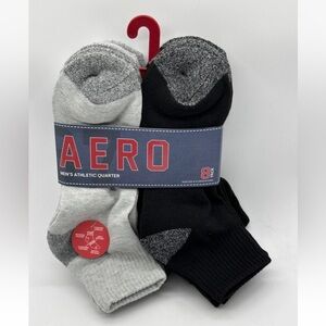 NWT NEW 8 PAIR PACK MENS AEROPOSTALE CUSHIONED ATHLETIC